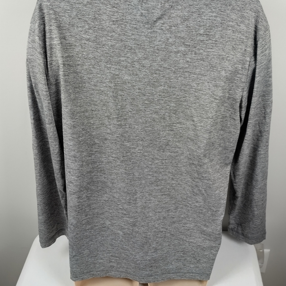 Cleveland Cavaliers Lrg Men Shirt NBA TX3 Cool Long Sleeve Gray Team Logo Shirt - Picture 7 of 12